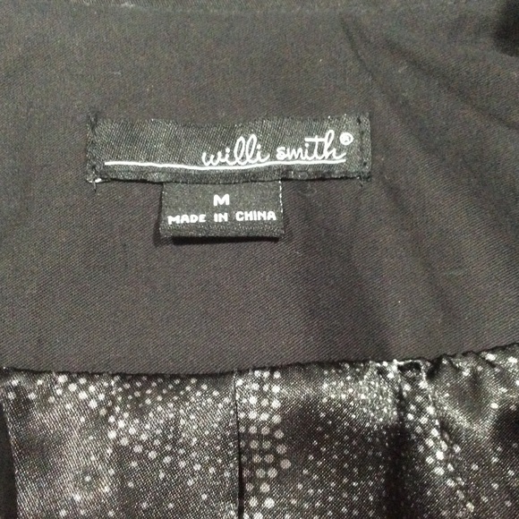 Willi Smith Ruffled Collar Trench Style Jacket - Picture 13 of 13